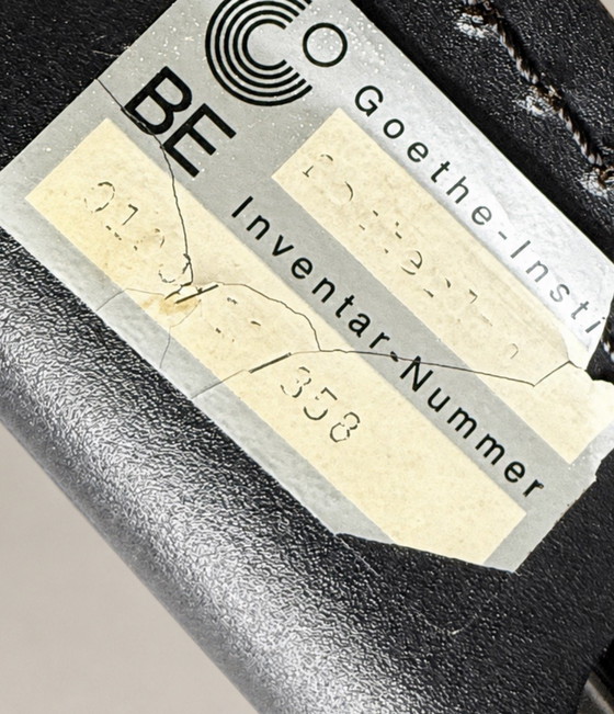 Image 1 of 4 originale Mart Stam S34 Stühle – Goethe-Institut, ca. 1970er Jahre