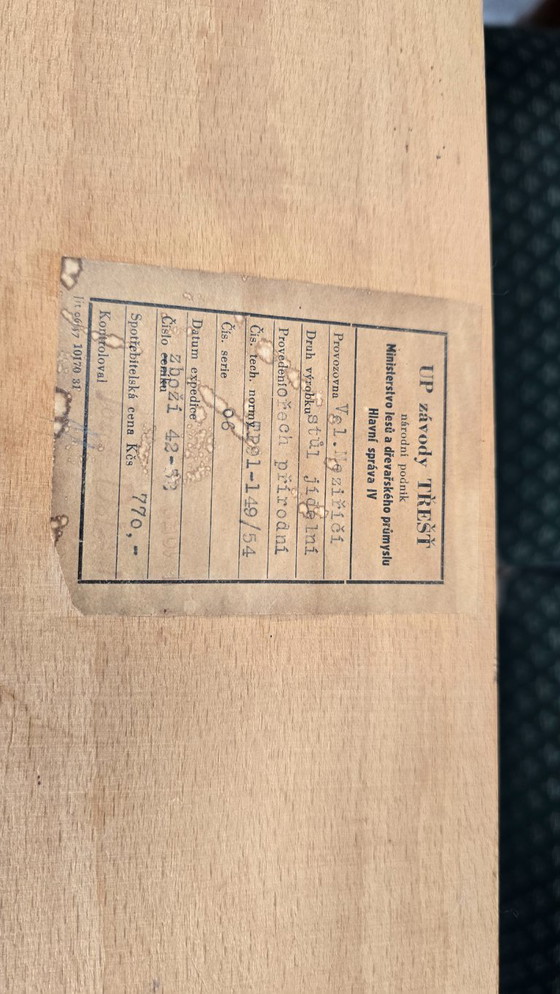 Image 1 of Set da pranzo di Jindrich Halabala