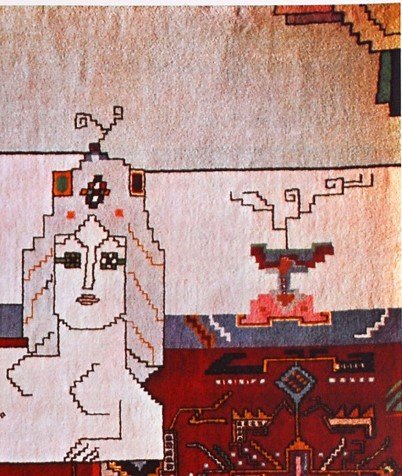 Image 1 of Steinberg, Saul - Tappeto persiano - Mostra di manifesti 1974