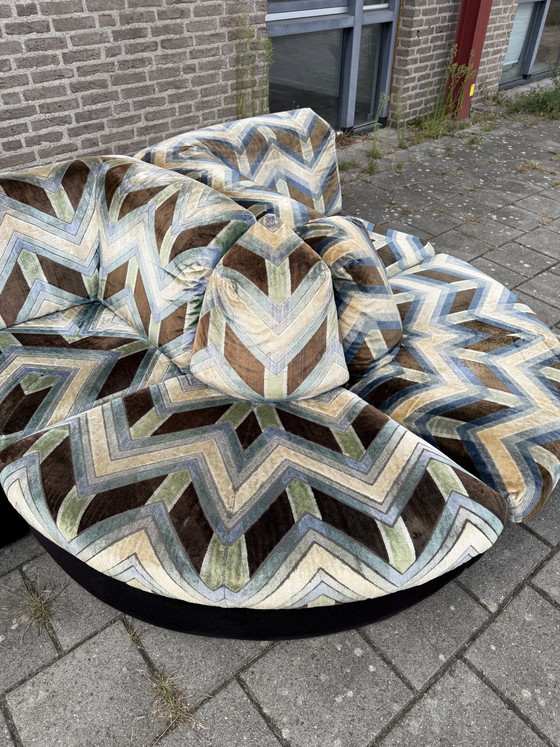 Vintage XL 9-piece modular sofa, Laauser ‘80 – Wood, Metal (photo 15 of 15)