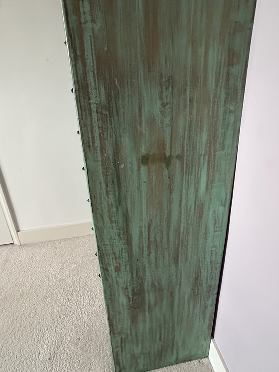 Image 1 of Antico mobiletto Almirah originale proveniente dall'India. (1900-1920) XX secolo Rajasthan, India.