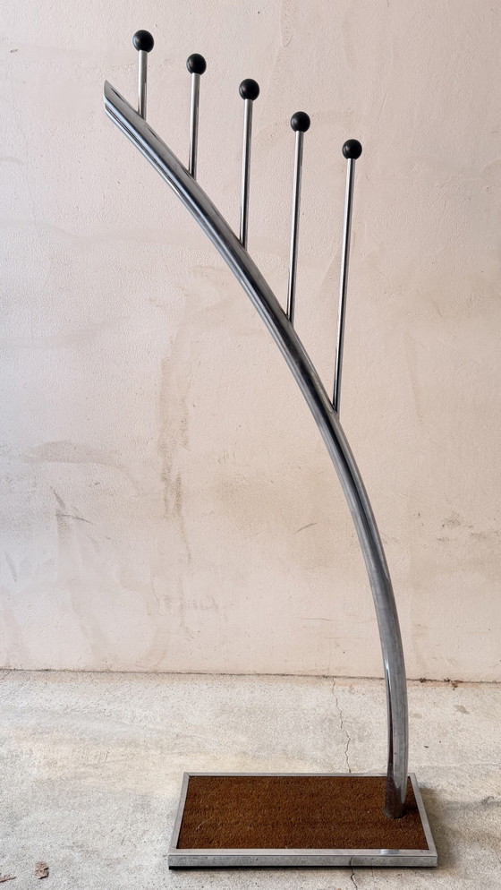Appendiabiti Meteo Acciaio, Formica, Zerbino – Hiroyuki Yamakado, Chrome (photo 4 of 6)
