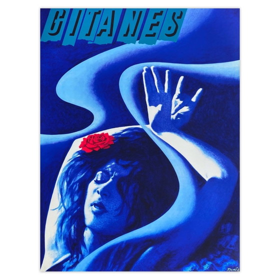 Image 1 of GITANES - OMAGGIO A MAX PONTY Jacques Richez Poster 1991
