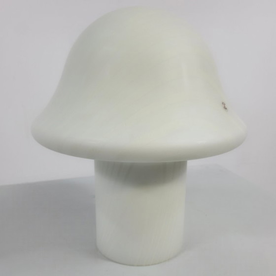 Image 1 of Peill & Putzler mushroom lamps 70s glass zebra