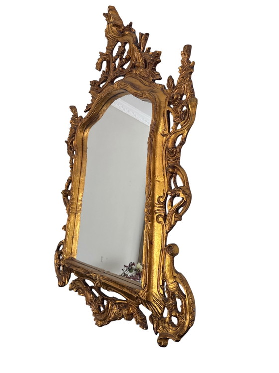 Image 1 of Due specchi Versailles in legno dorato