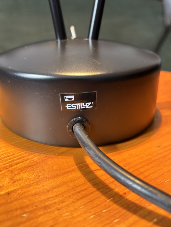 Image 1 of Lampada da tavolo alogena Estiluz Marelli - design anni '90 - testata e funzionante