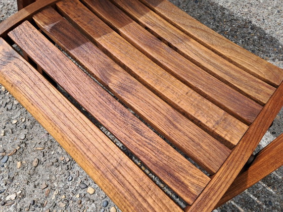 Image 1 of 4 Royal Botania Teak stand-up chairs, folding