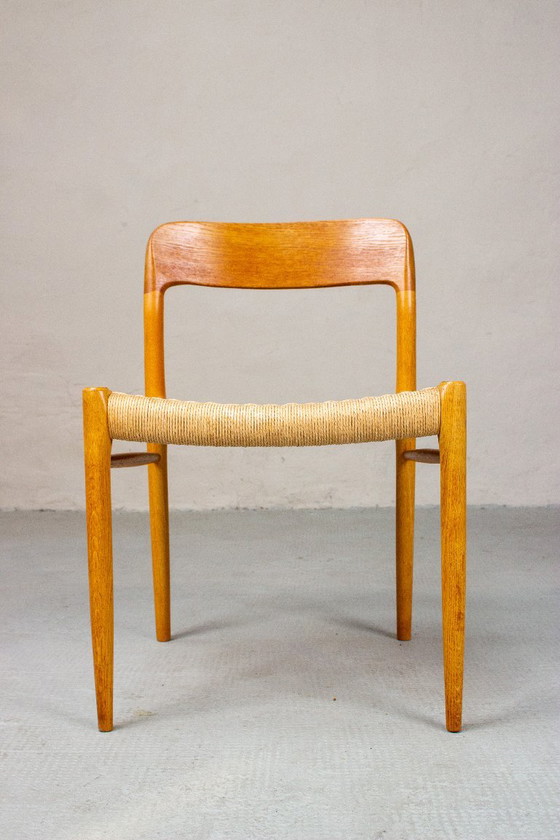 2 Niels Möller Nr. 75 Sedia Rovere Vintage Mid Century Danese – Niels Otto Møller, Sedie da pranzo, Wood (photo 15 of 15)