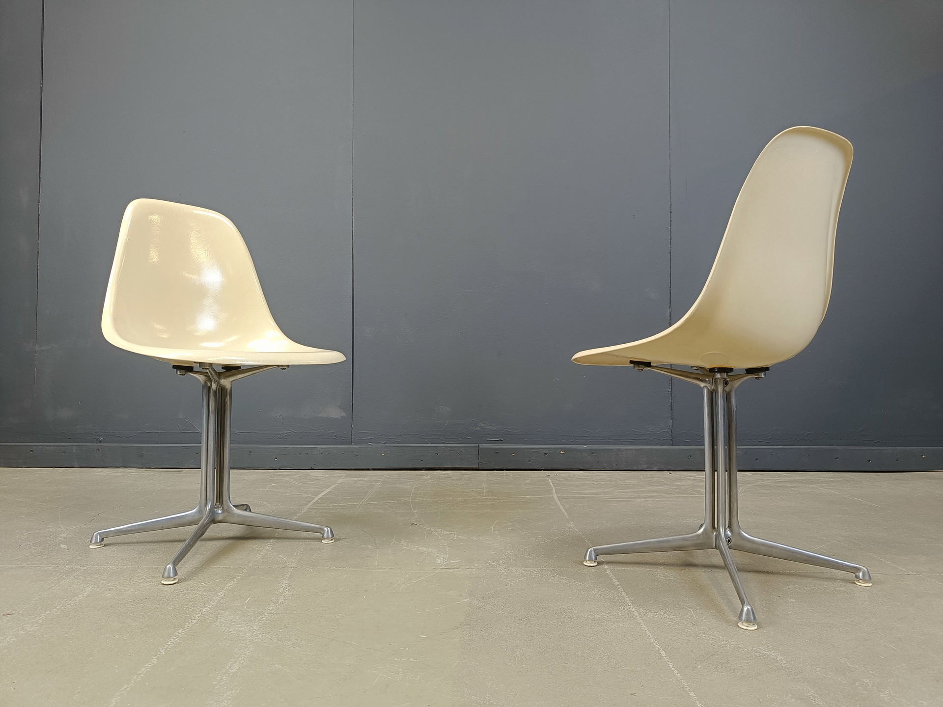 Eames La Fonda Chairs by Herman Miller, Set of 2 1960s