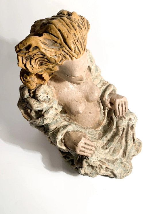 Sculptures Céramique Futuriste Dame des Années 1930 (photo 14 of 14)