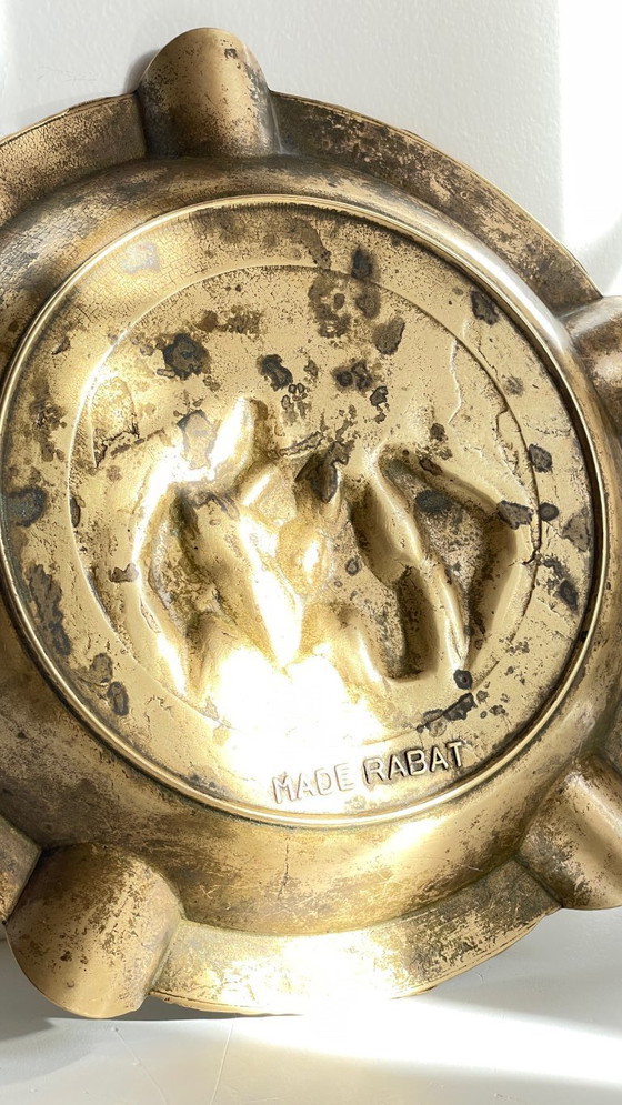 Image 1 of Posacenere vintage in ottone massiccio