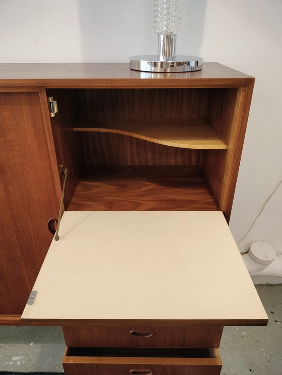 Image 1 of Credenza alta vintage in teak degli anni '60