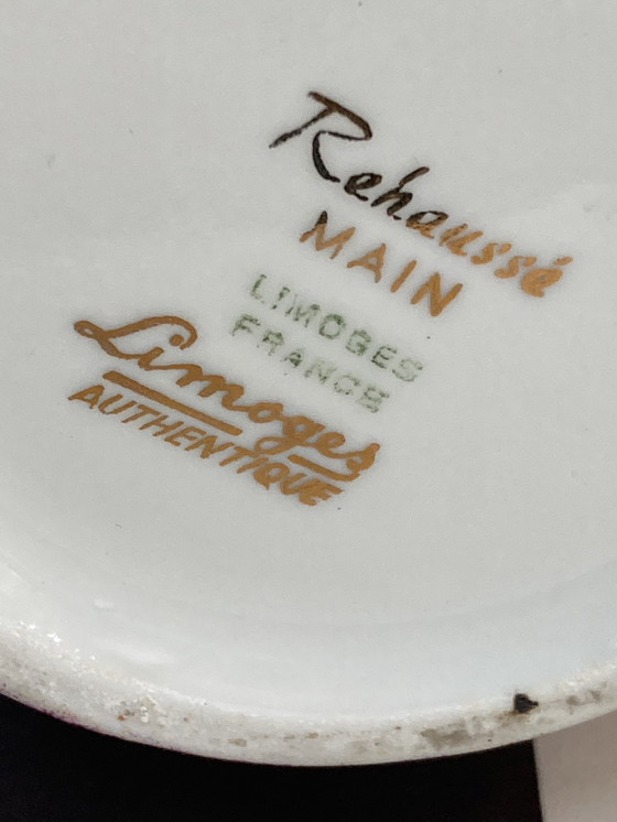 Image 1 of Vase en porcelaine de limoges vintage 80’S