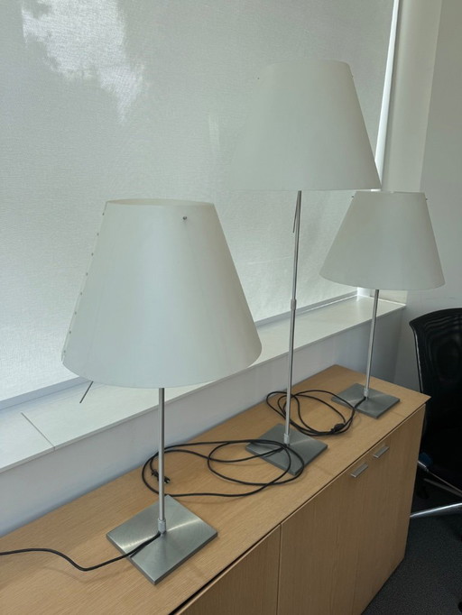 7 x Luceplan Costanza D13 Lampe à poser