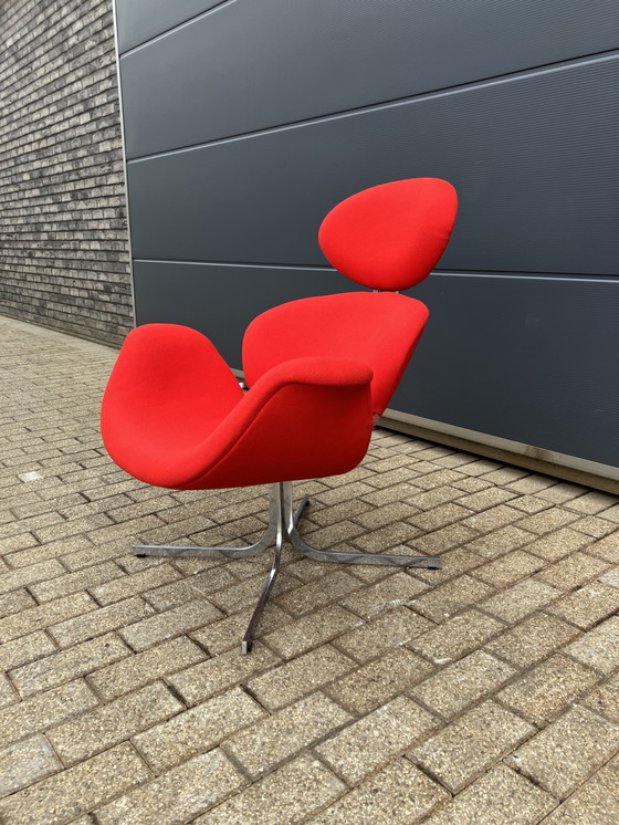 Image 1 of 2x Artifort Big Tulip 1e Editie 1958 Pierre Paulin Onberispelijke Nieuwstaat!!