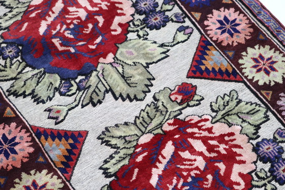 Image 1 of Afghan Kelim Deco Art Handwoven New Rug 253 x 75 cm