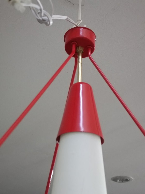 Lampe Suspendue Scandinave 1960s – Suspensions, Glass (photo 5 of 7)