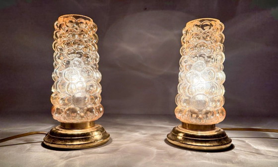 Image 1 of 2er Set/Tischlampen von Helena Tynell für Limburg, 1960er Jahre