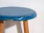 Taburete de madera antiguo con asiento redondo – Europa Central, circa 1950 – Rustic (photo 40 of 40)