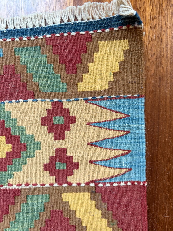 Authentic Handwoven Afghan Kelim (248 x 178 cm) – 'Old Style' – Rugs & carpets, Wool (photo 4 of 6)
