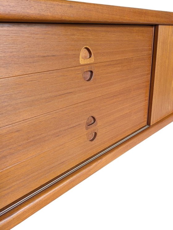 Image 1 of Vintage teak sideboard, dresser by Henry W. Klein for Bramin