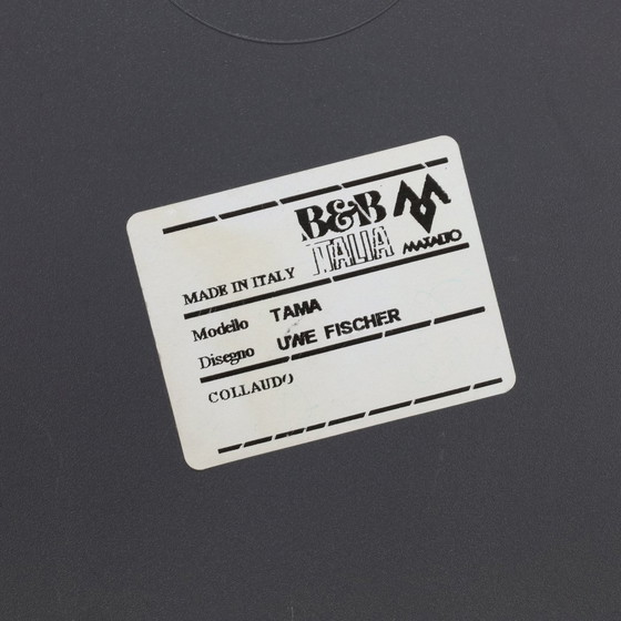 Image 1 of 4 sedie da pranzo Tama Uwe Fischer B&amp;B Italia, anni '90 (prezzo fisso)