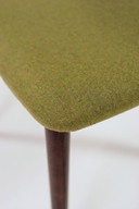 Set di 4 sedie da pranzo verde eucalipto
