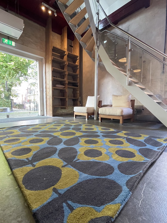 Image 1 of Brink and Campman Orla kiely carpet Flower Tile NEW