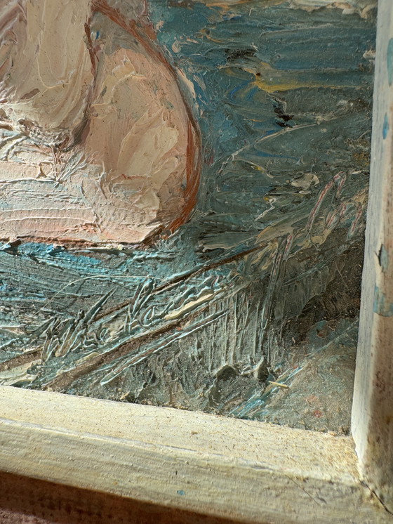 Image 1 of Pittura di nudo olio su tela