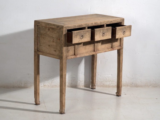 Consolle antica in legno di abete – Shandong, circa 1930 – Console (photo 24 of 40)