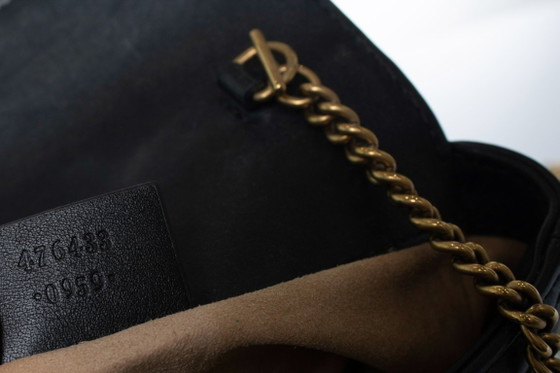Gucci, Mini Marmont Bag in Black Leather – Crossbody bags, Calfskin (photo 18 of 18)