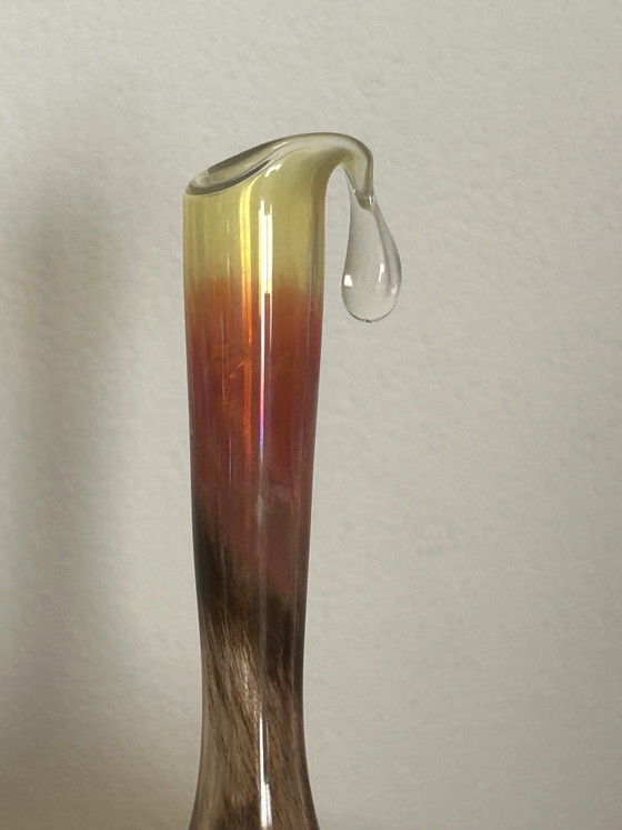 Vase Soliflore H. GIESA 0559 - Studio Art Glass / Deutsches Studioglas 19cm – H GIESA (photo 3 of 6)