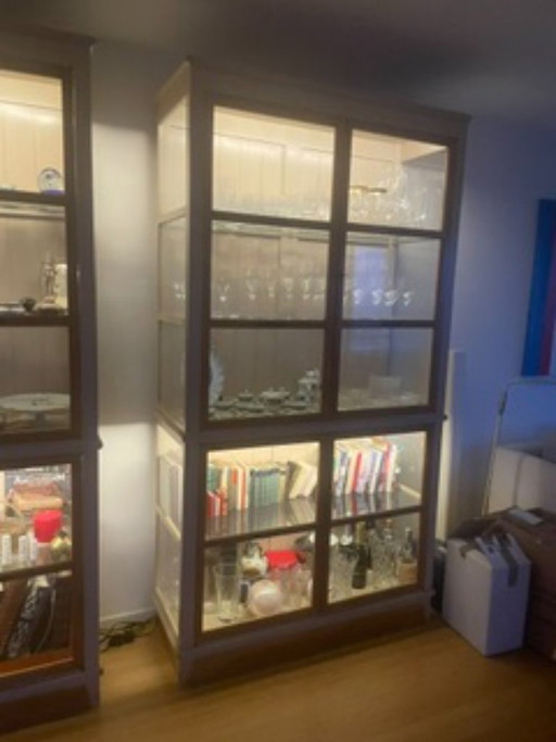 Vitrine/bibliothèque d'architecte
