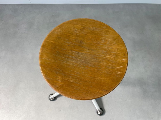Tabouret Vintage de Friso Kramer pour Ahrend De Cirkel, 1960s – Metal (photo 6 of 9)