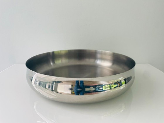 Image 1 of Vintage Erik Bagger design bowl – Danish stainless steel design