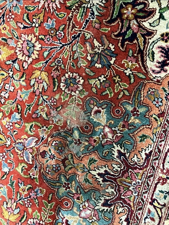 Image 1 of Tappeto persiano antico XXL 4x3m annodato a mano autentico tappeto orientale SAROUGH