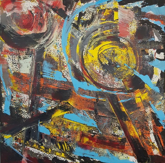 Abstract Modern Art - Abstract896 – Paintings & Drawings, Canvas (photo 6 of 8)