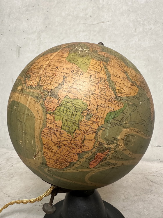 Image 1 of Globo/lámpara antigua de cristal