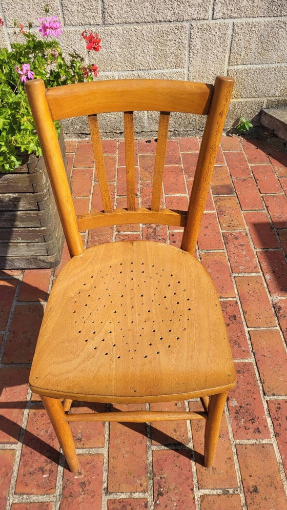 Sedia da bistrò – Sedie da pranzo, Wood, Vintage (photo 7 of 7)