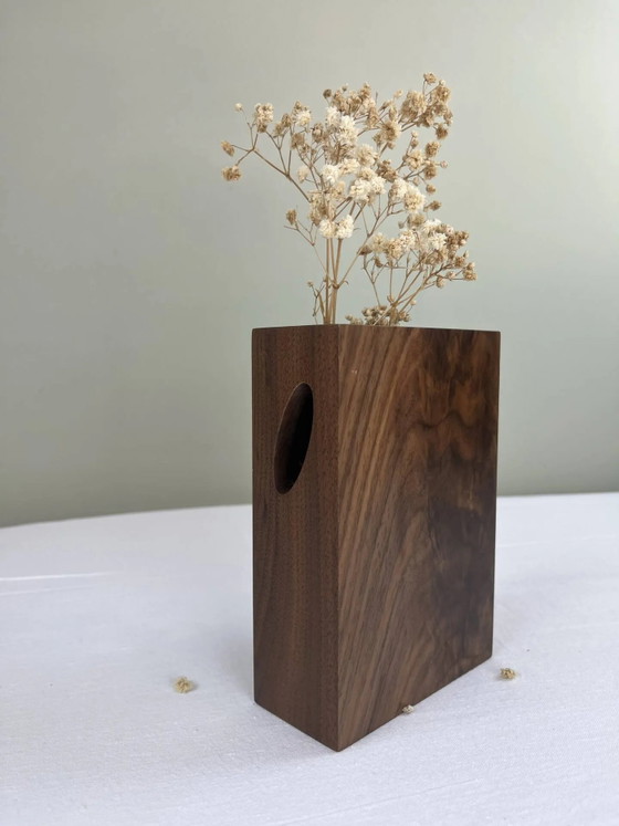 Minimalistisch design houten vaas – Vazen, Wood (photo 3 of 11)