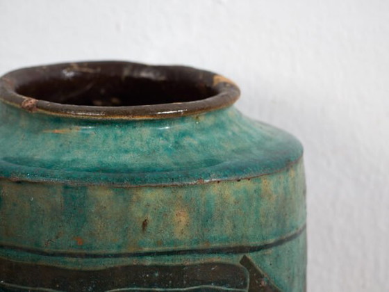 Jarrón antiguo esmaltado verde esmeralda (c.1820) #26 – Jarrones (photo 12 of 40)