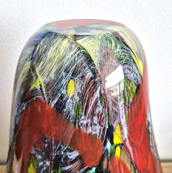 Rare Dino Martens For Aureliano Toso Murano Tutti Frutti Vase - 1950s – Glass, Murano Glass (photo 12 of 18)