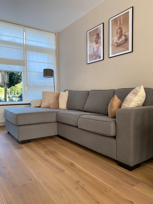 Sofá de 3 plazas Goossens con chaise longue