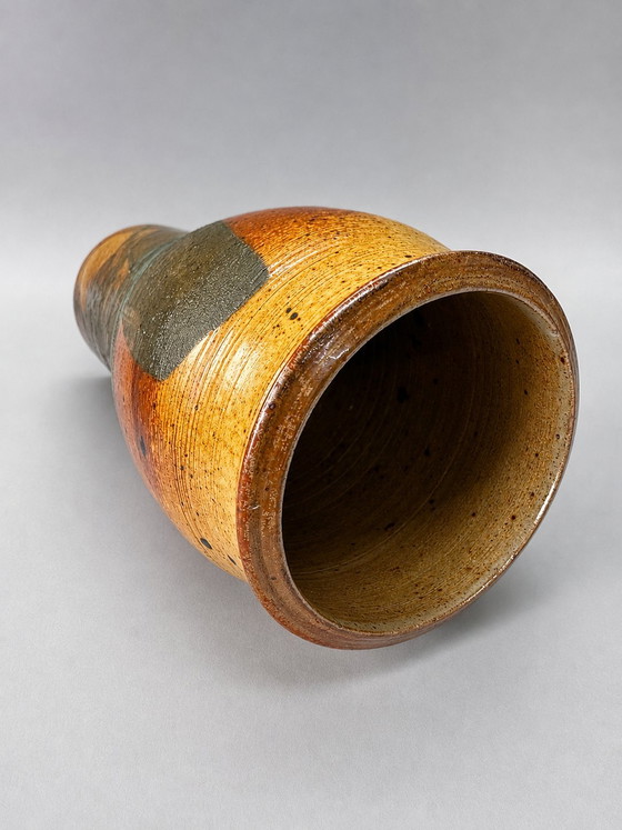 Image 1 of Hans de Jong studio ceramics vase – Dutch art ceramics 1960s/70s