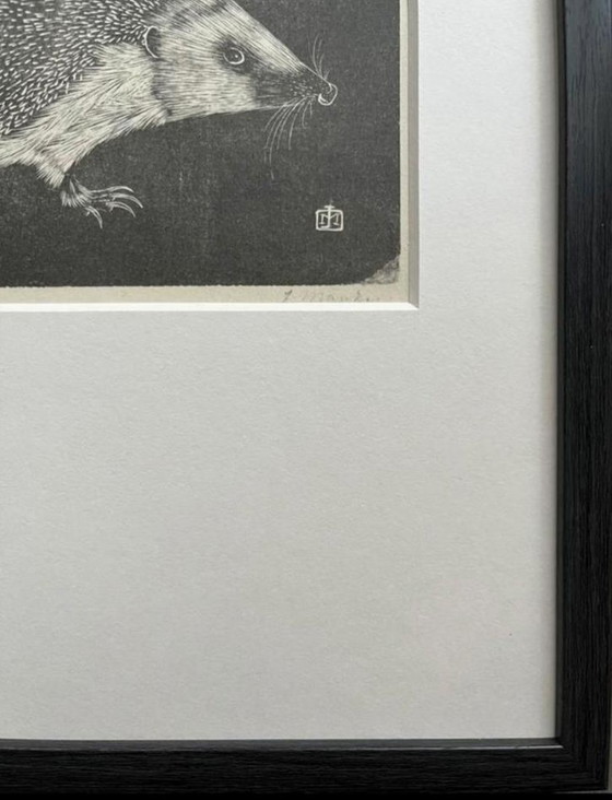 Image 1 of Jan Mankes 1889-1920 / Original Heliogravüre Igel 1923
