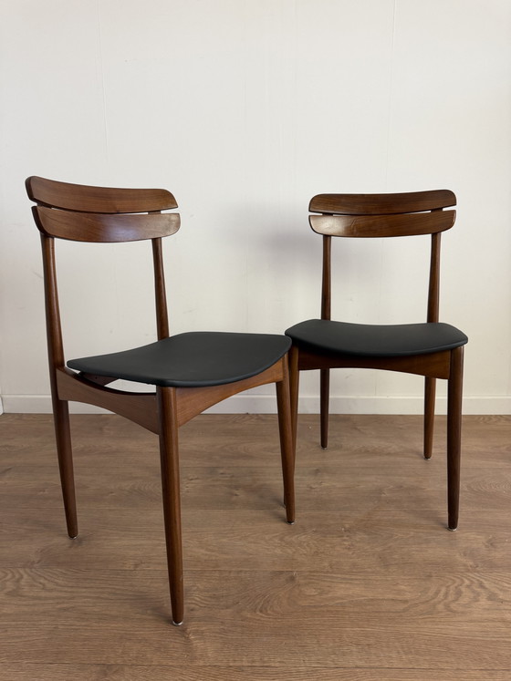 Image 1 of Set of 4 Scandinavian chairs