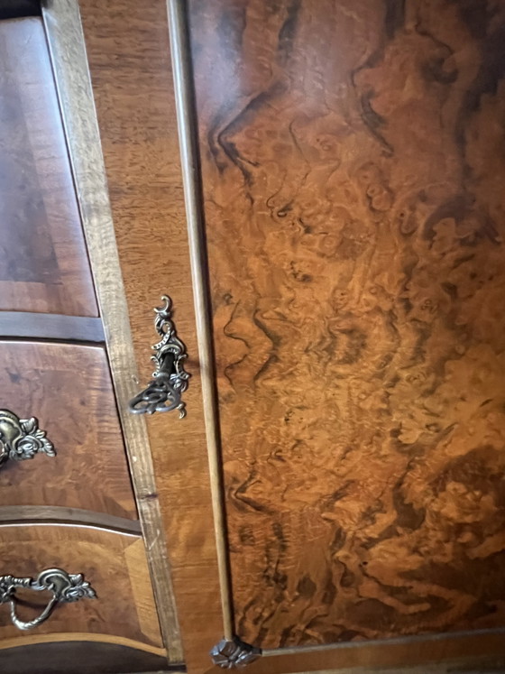 Credenza con impiallacciatura in radica di noce – Credenze, Wood (photo 7 of 8)