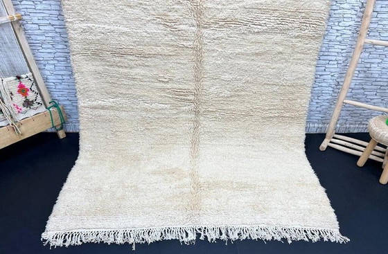 Image 1 of Naturelle tapis en laine fait main 4/3m 