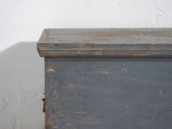 Piccolo baule blu antico (c.1920) #35 – Armadi contenitori, Rustic (photo 18 of 28)