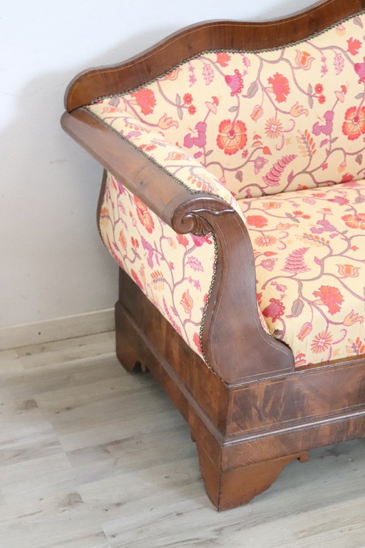 Antique Settee, Italy Early 19th Century
